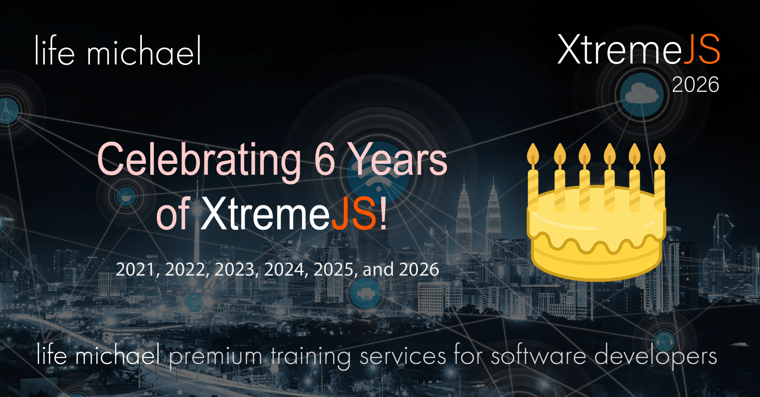 xtremejs birthday 6 banner
